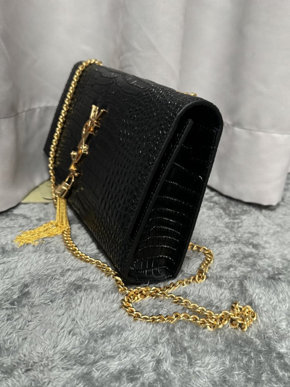 Yves Saint Laurent Black shoulder bag - Picture 7 of 7